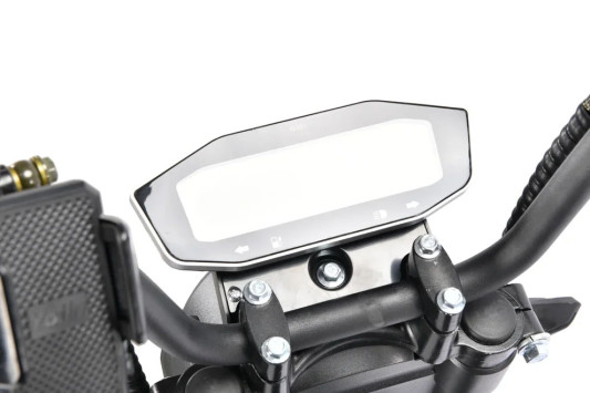 Электроскутер WHITE SIBERIA PRO TRIKE+ 3000W, черный