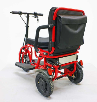 Электротрицикл Green Camel Colt V350 48V, красный