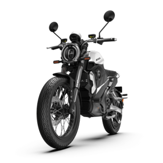 Электромотоцикл WHITE SIBERIA SUPER SOCO TC MAX 2024
