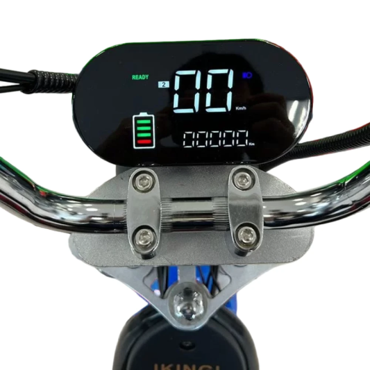 Электрический скутер Ikingi X1 PRO синий