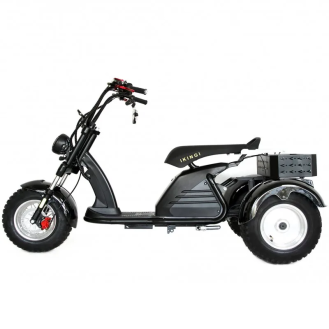 Трехколесный электроскутер Ikingi M6 Pro Trike черный