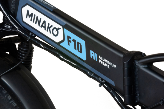 Электровелосипед Minako F10 Pro Синий