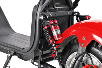 Электроскутер WHITE SIBERIA PRO CITYCOCO 2500W, красный